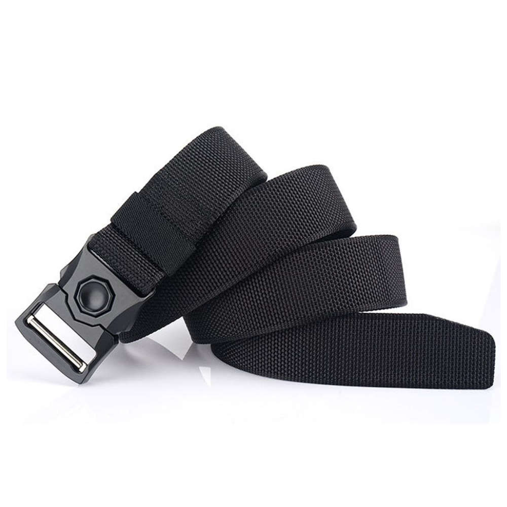 Tactical Quick-Release Metal Buckle Belt
