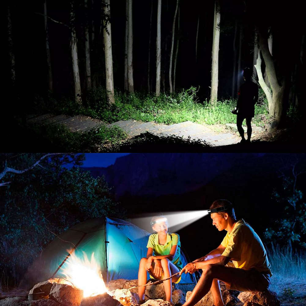 Multi-function LED Rechargeable Head Lamp - Damaged Box