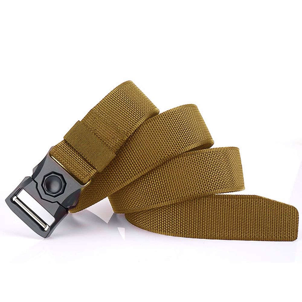 Tactical Quick-Release Metal Buckle Belt