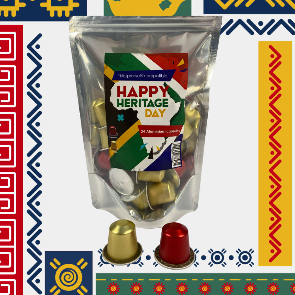 Heritage Day Value Offer | 24 Aluminium Mixed Coffee Capsules | Nespresso Compatible