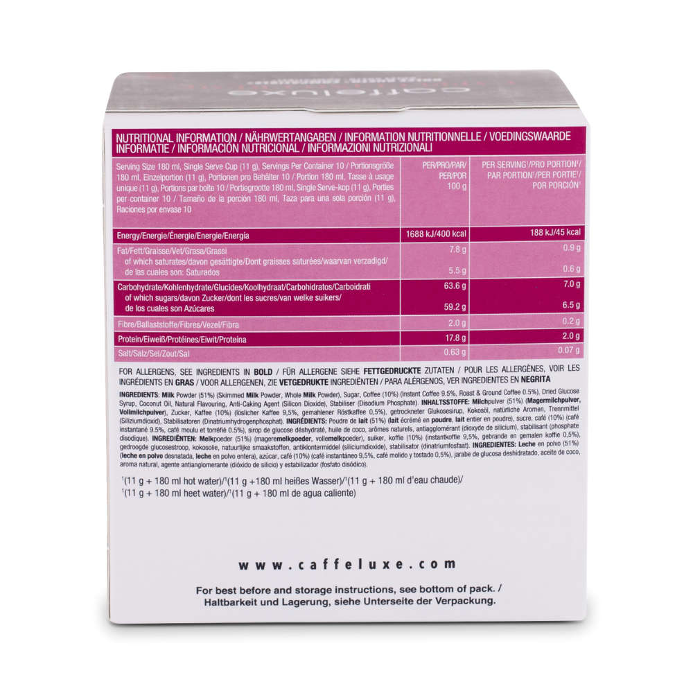 Caffluxe Cappuccino Crme | 40 Capsules l Single Serve | Dolce Gusto Compatible Coffee Pods
