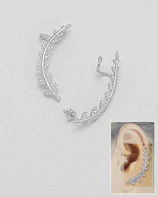 Solid 925 Sterling Silver earrings