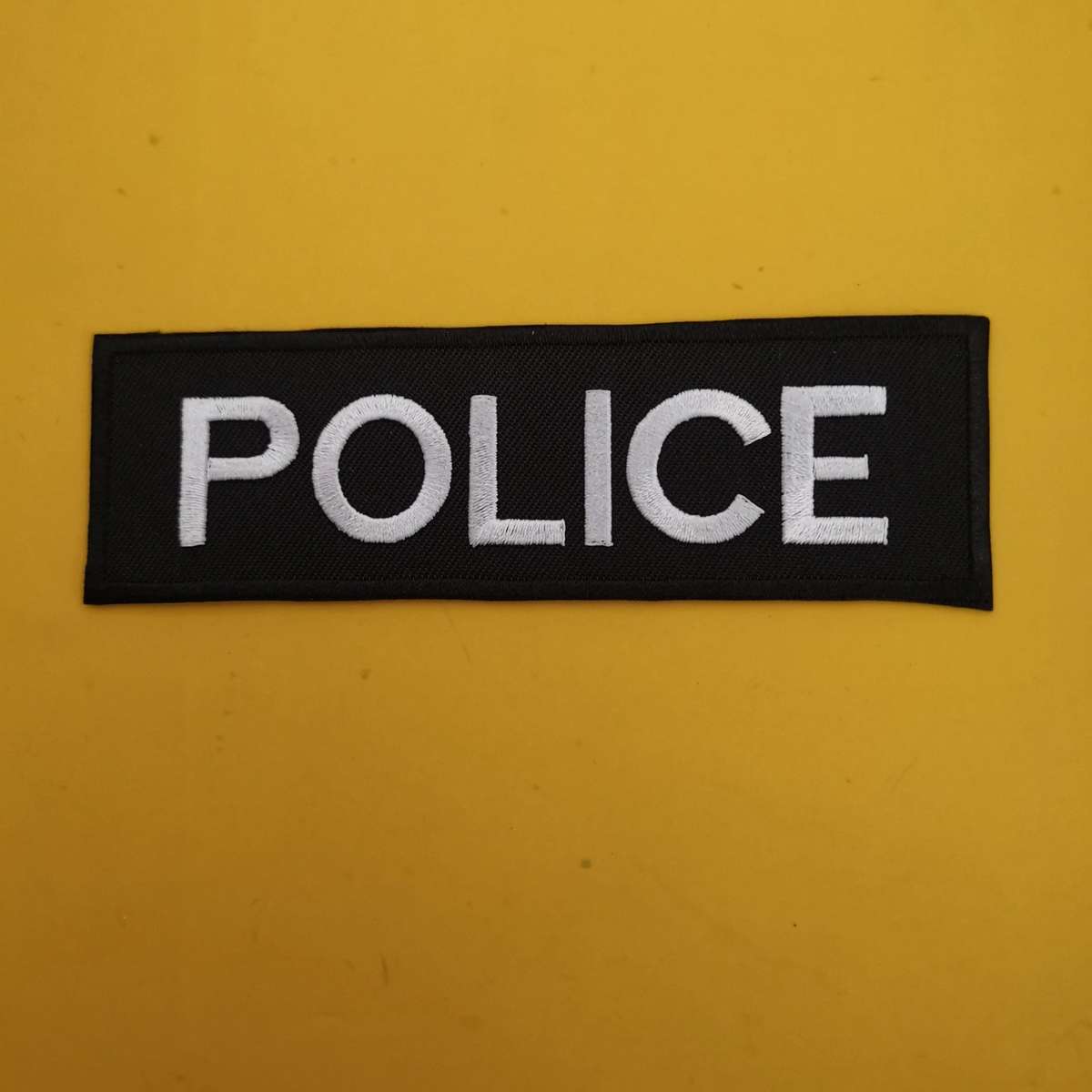 Police Iron on Patch