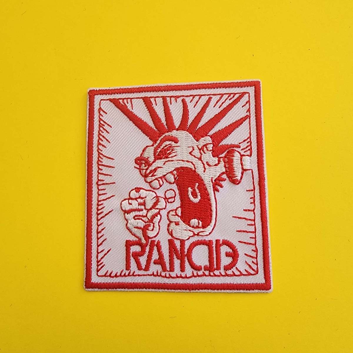 Rancid Iron on Patch