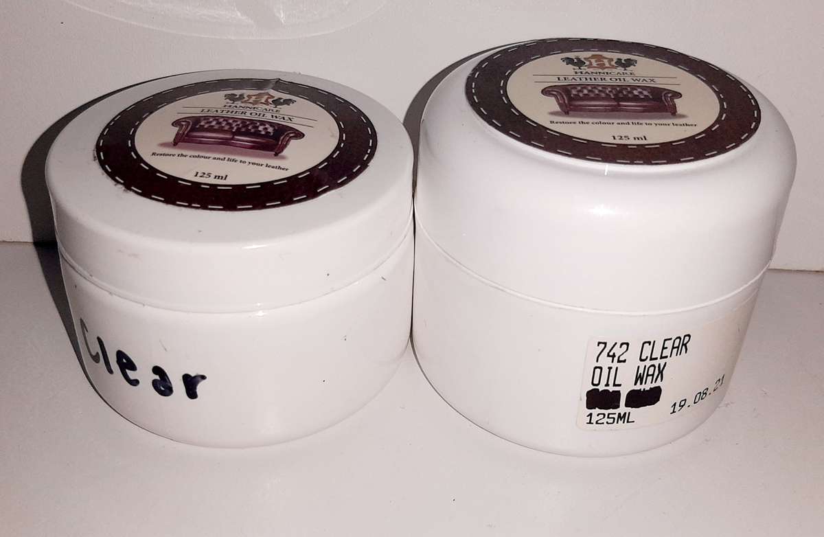 Leather Oil wax - Clear ( used on any leather colour)