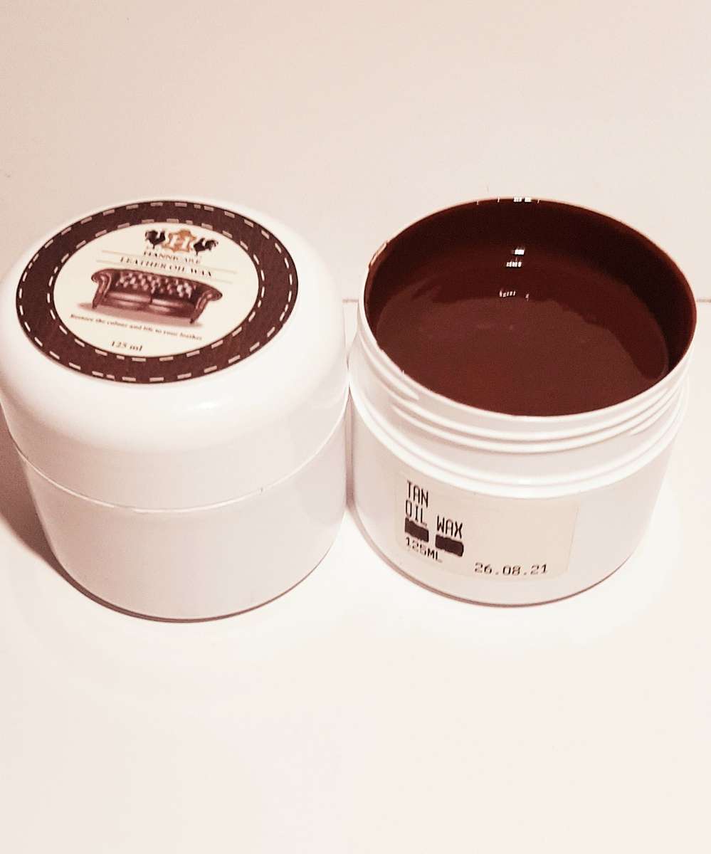 Leather Oil wax - Tan