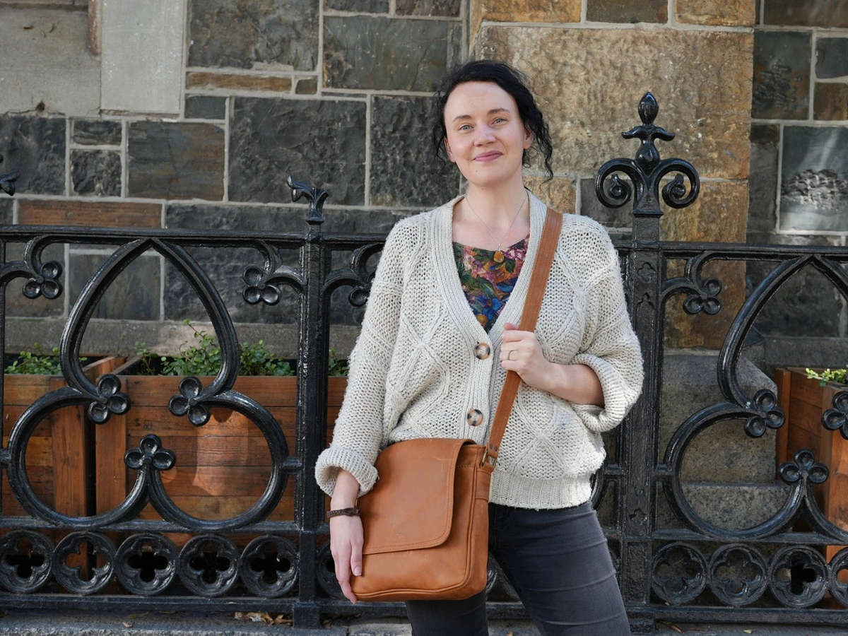 Sheryl leather bags - Toffee tan