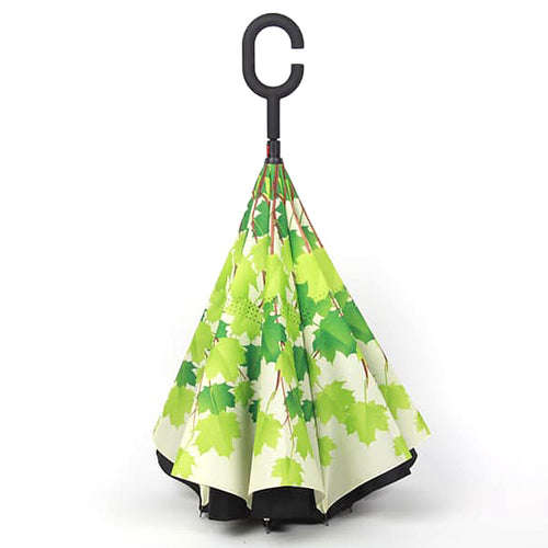 Colorful Inverted Umbrellas