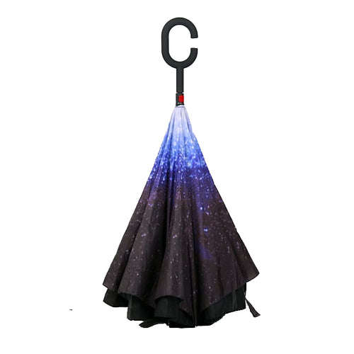 Colorful Inverted Umbrellas