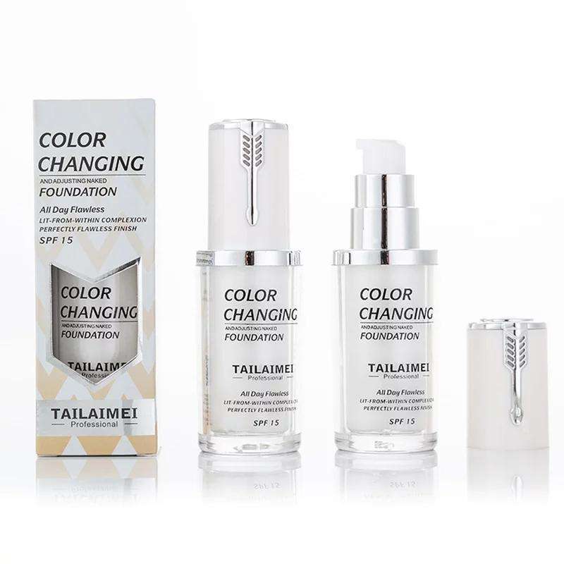 NEW TLM COLOR CHANGING FOUNDATION 40ML - White - Light Skintone / 40ML