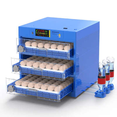 180 EGG AUTOMATIC ROLLER INCUBATOR DUAL VOLTAGE - BLUE