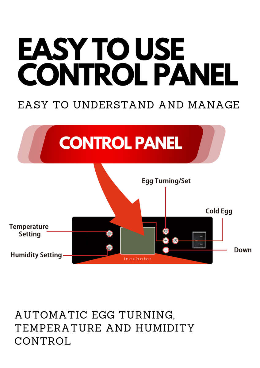 Advanced 1000-Egg Incubator - Perfect for Both Setting and Hatching