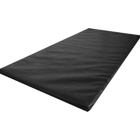 Gym Mat - 1200 x 600 x 25mm / Black / Without Velcro