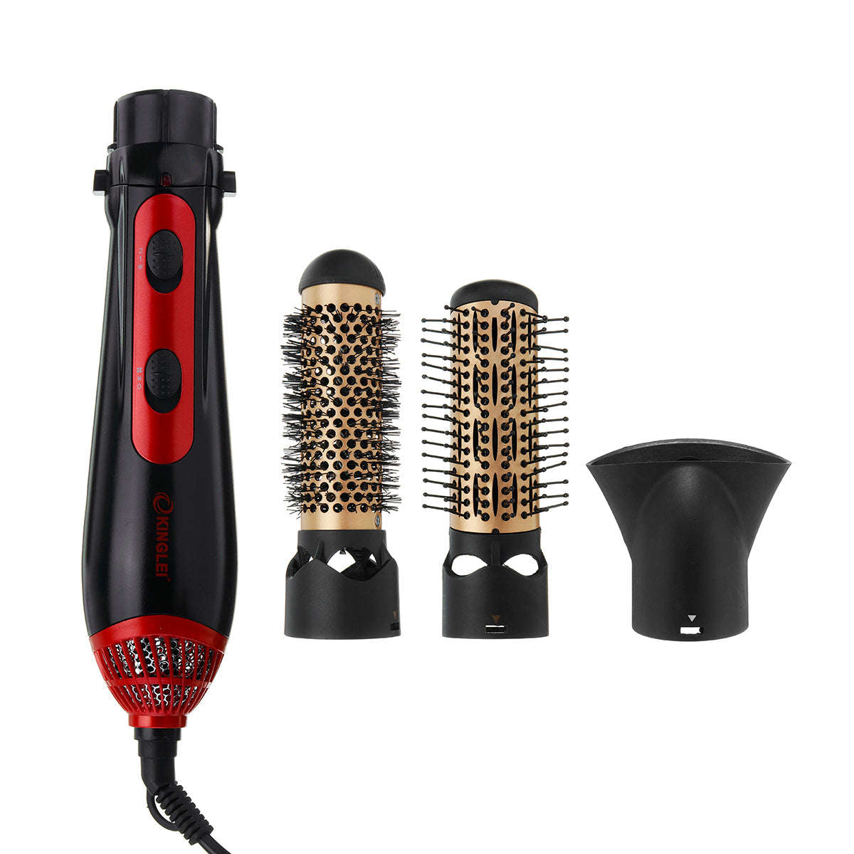 3 In 1 Multifunction Hair Styling Tools Hair dryer Hair Curler Hair Blow Dryer Comb Fast Straight...