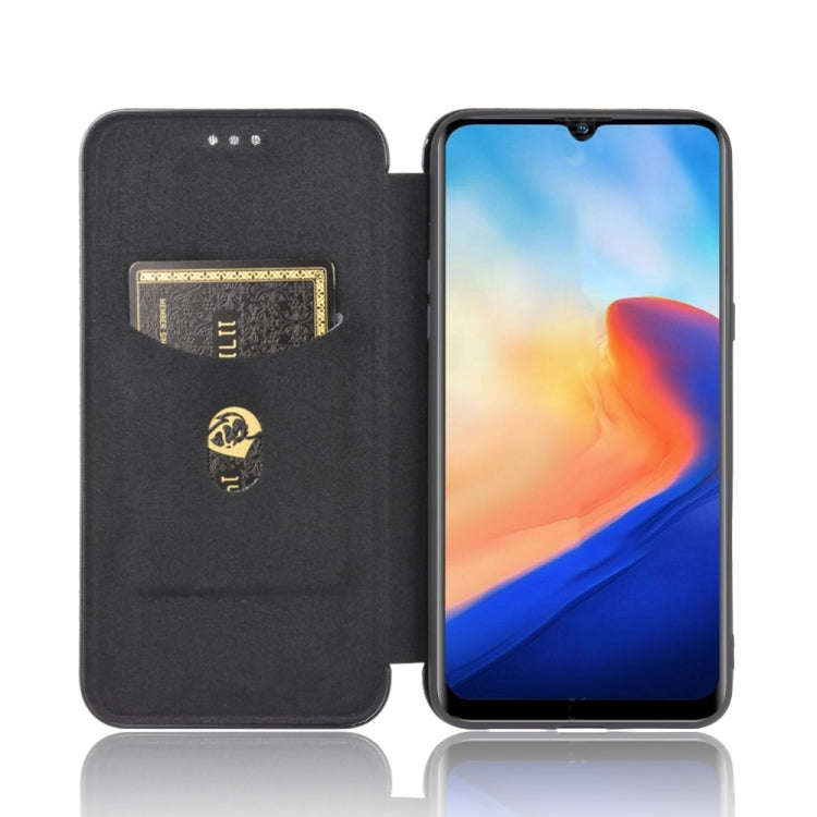 Blackview Carbon Fiber Texture Flip Cover