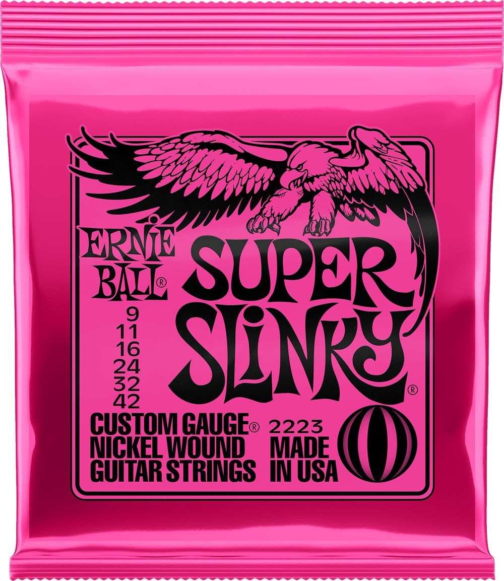 Ernie Ball Super Slinky Electric Guitar Strings