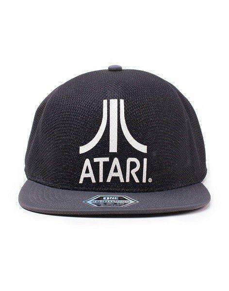 ATARI | Full Line Logo - Seamless Snapback Cap (Black)