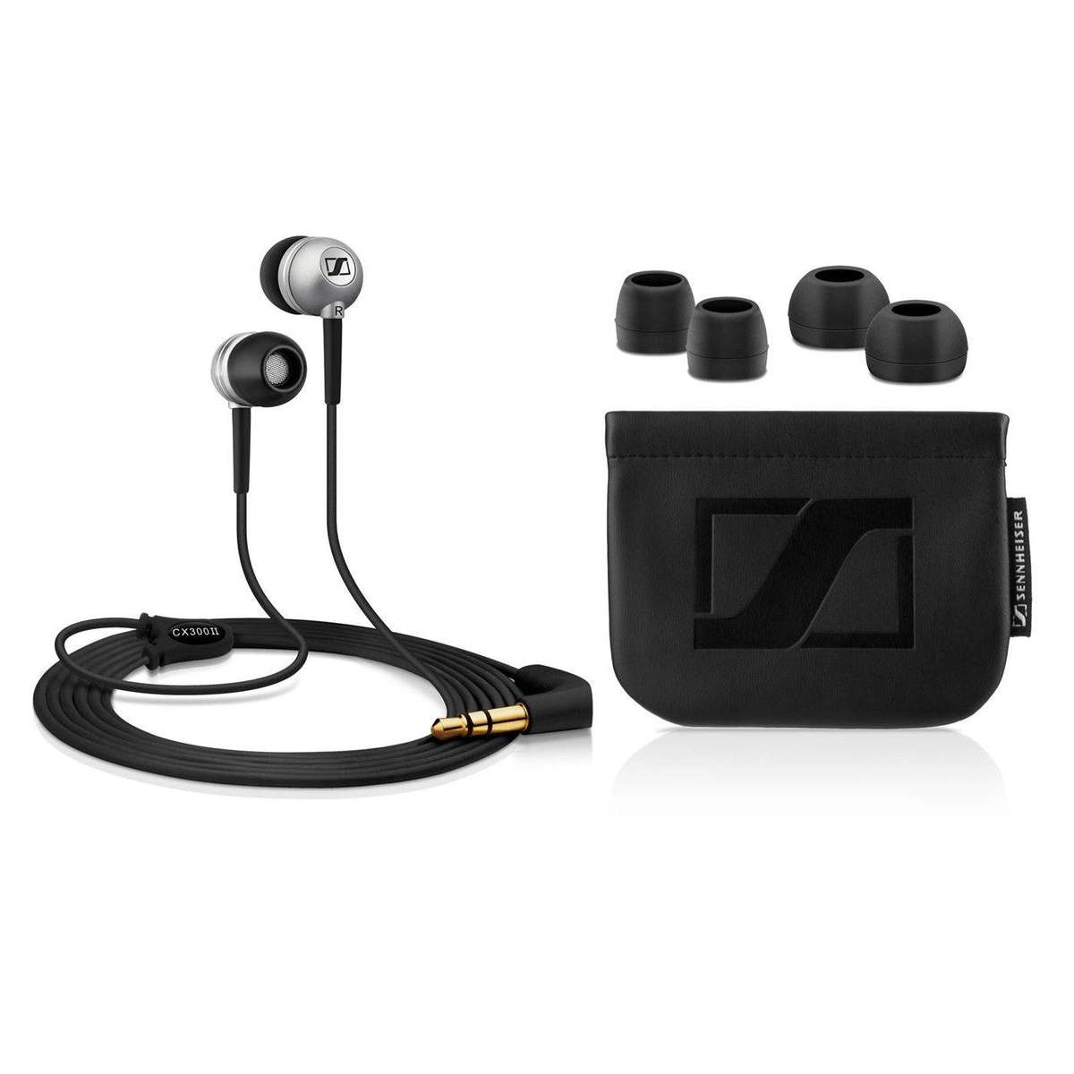 Sennheiser CX300-Ii Precision Ear Canal Phones - Black