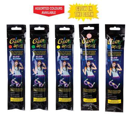 Kids Glow Stick Glasses 20cm - Multicolur 5 Pack