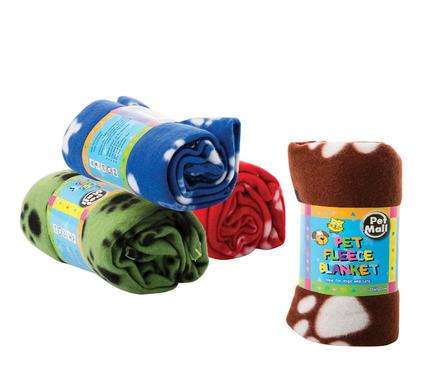 Pet Blanket Fleece 76x100cm - Brown