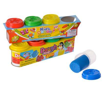 EDU PLAY DOUGH 60g 4PC