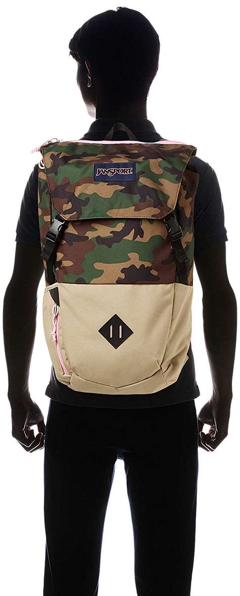 Jansport Pike 15" Laptop Backpack | Surplus Camo