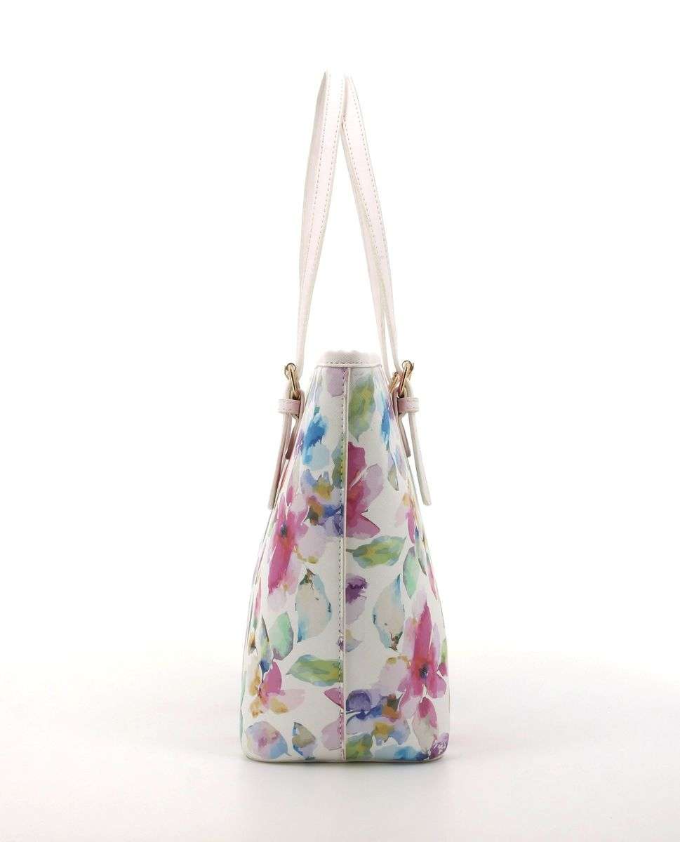 Pierre Cardin Emma Floral Tote Handbag | White Floral