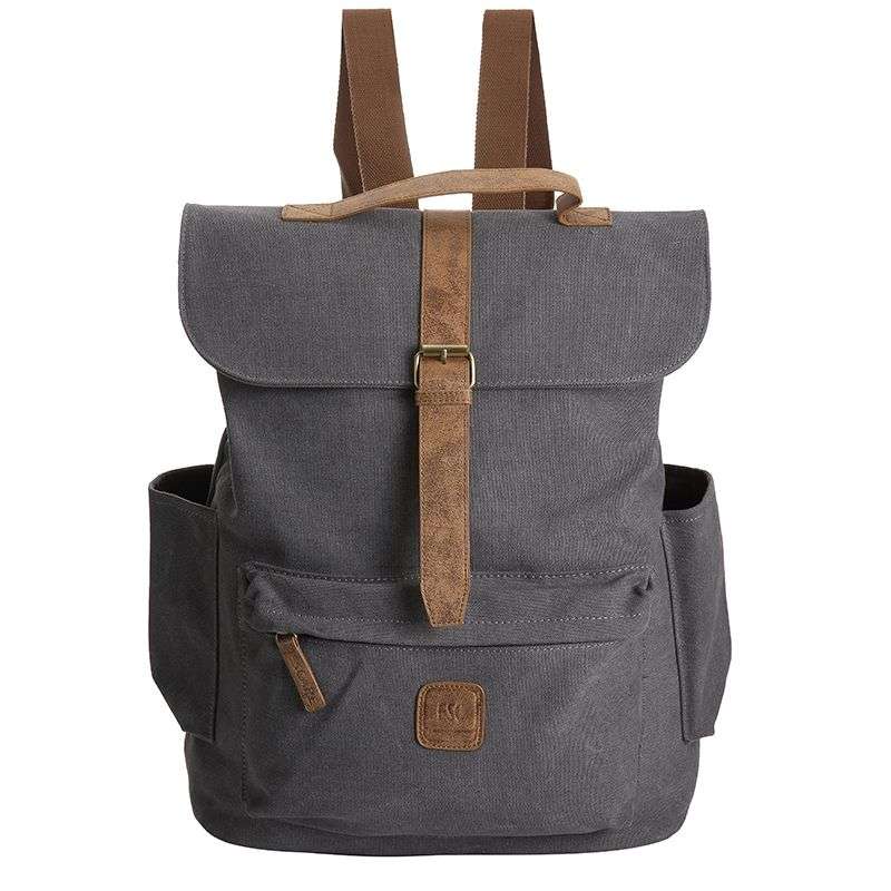 Escape Classic Canvas Large Backpack | Dark Grey