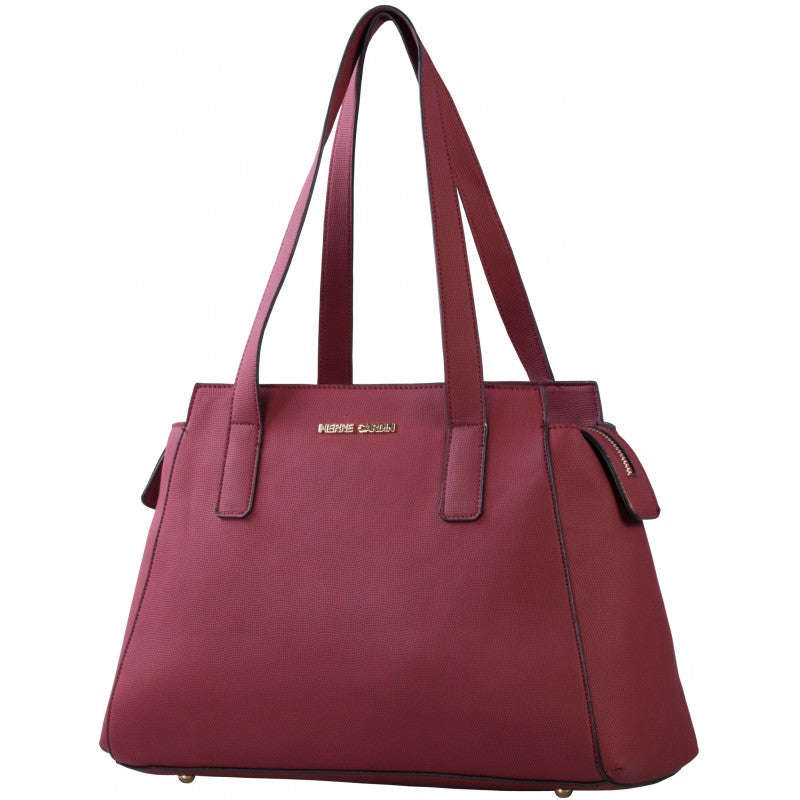 Pierre Cardin Hanna Top Handle Handbag | Burgundy