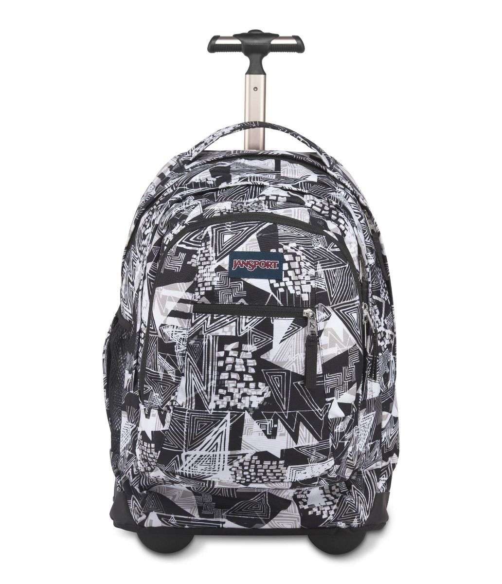 Jansport Driver 8 15" Laptop Trolley Backpack | Black Street Lines