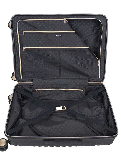Cellini New Allure Hardshell 3 Piece Set  Black