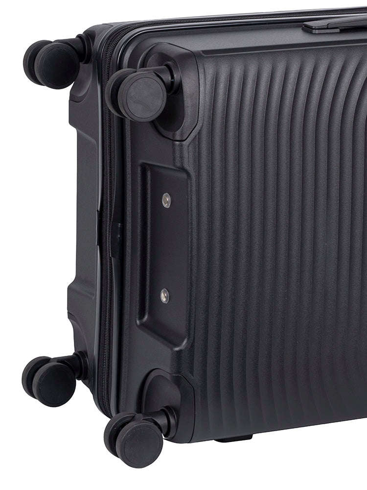 Cellini Sonic Medium 4 Wheel Trolley Black