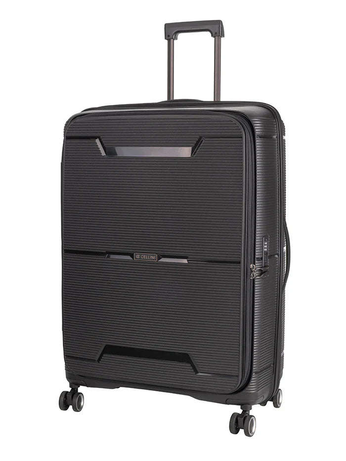 Cellini  Ipak 72cm Large Expander Check-In Black