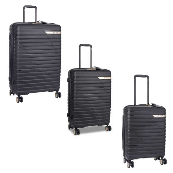 Cellini New Allure Hardshell 3 Piece Set  Black