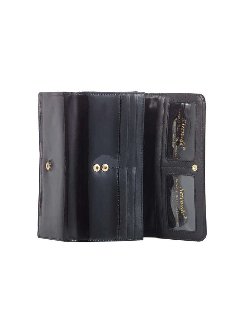 Serenade Allura Wallet With RFID Black