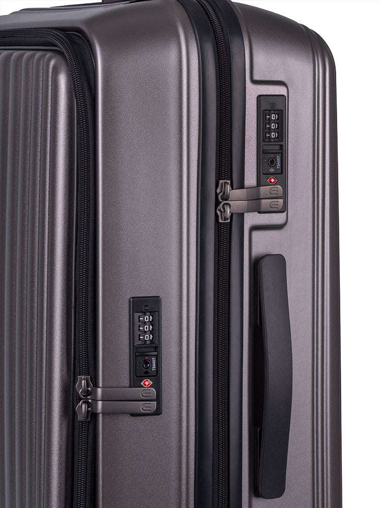 Cellini Tri Pak Medium 4 Wheel Trolley Case Champagne