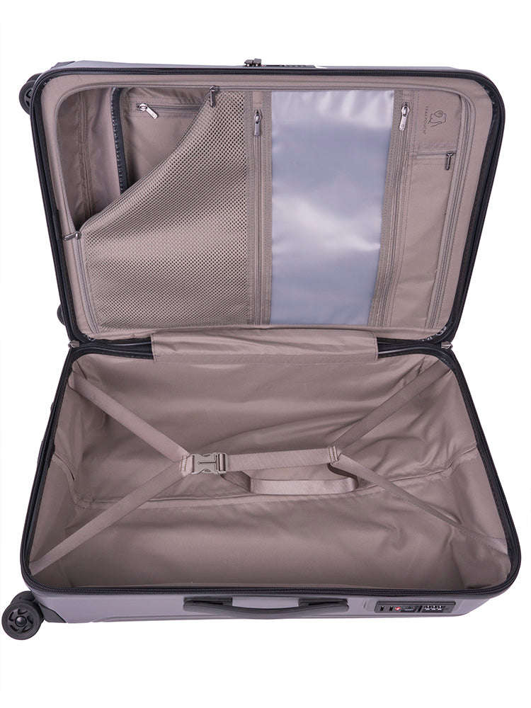 Cellini Tri Pak Medium 4 Wheel Trolley Case Champagne