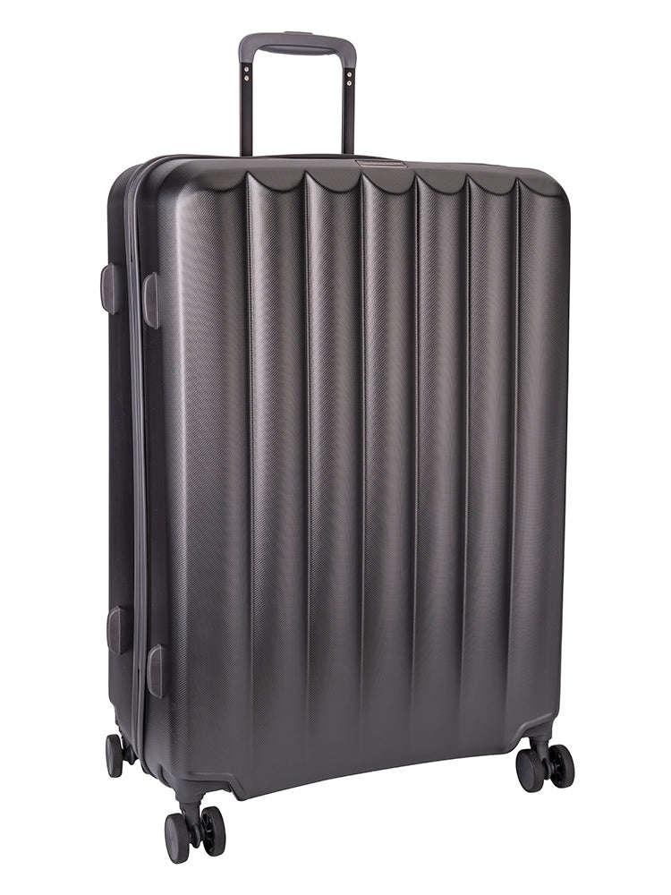 Jo Borkett Gatsby Large 4 Wheel Trolley Case Charcoal