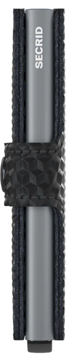 Secrid Mini Wallet Cubic Black- Titanium