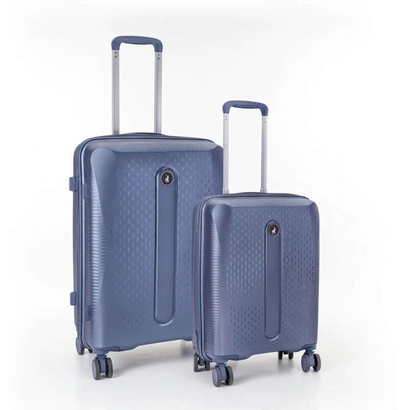 Polo Stellar 2 Piece Luggage (Medium & Cabin)  Blue