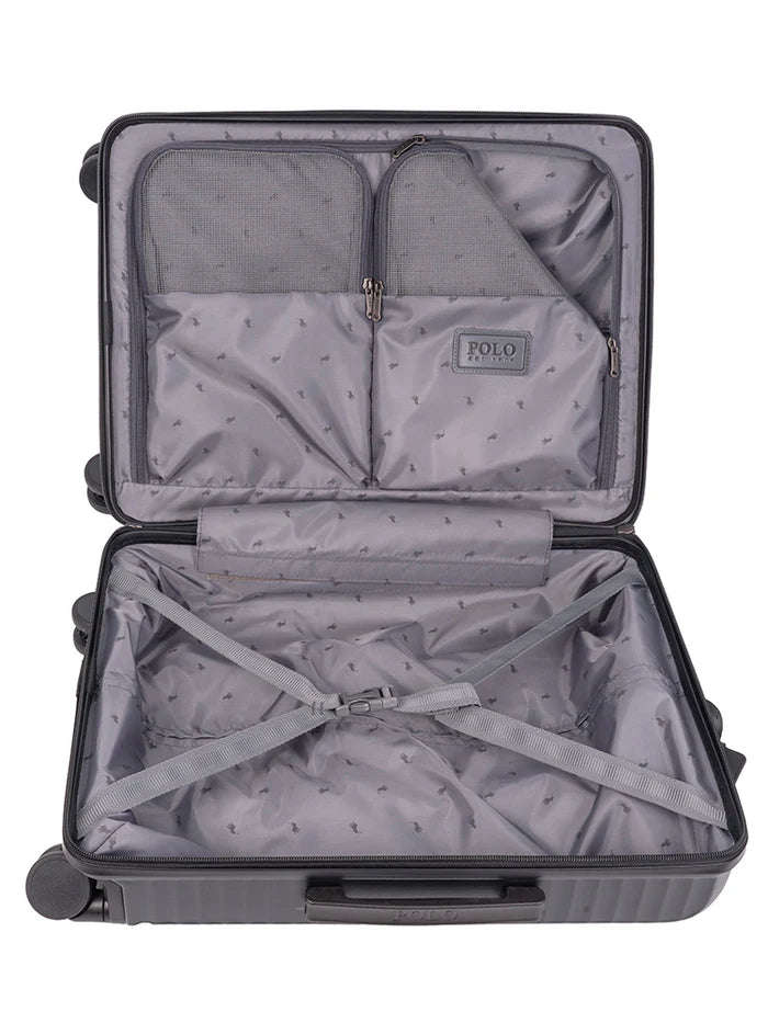 Polo Rover Trunk 2 Piece Travel Set Black