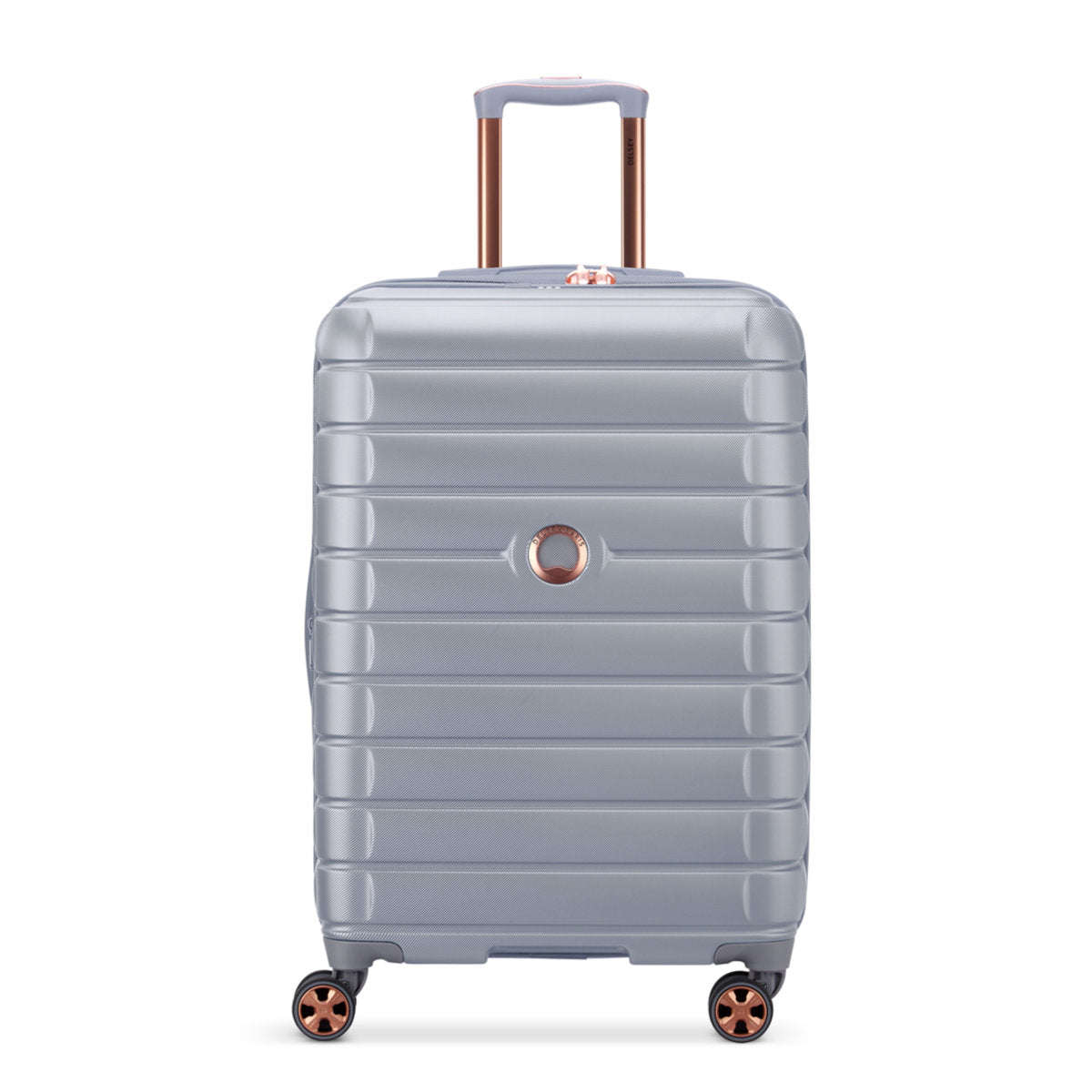 Delsey Shadow 5.0 70cm 4DW Trolley Case Silver