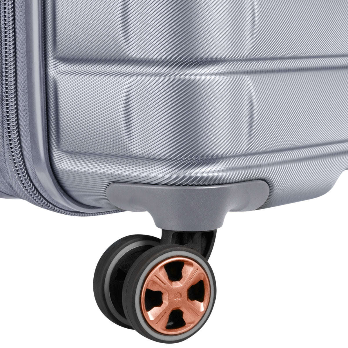 Delsey Shadow 5.0 70cm 4DW Trolley Case Silver