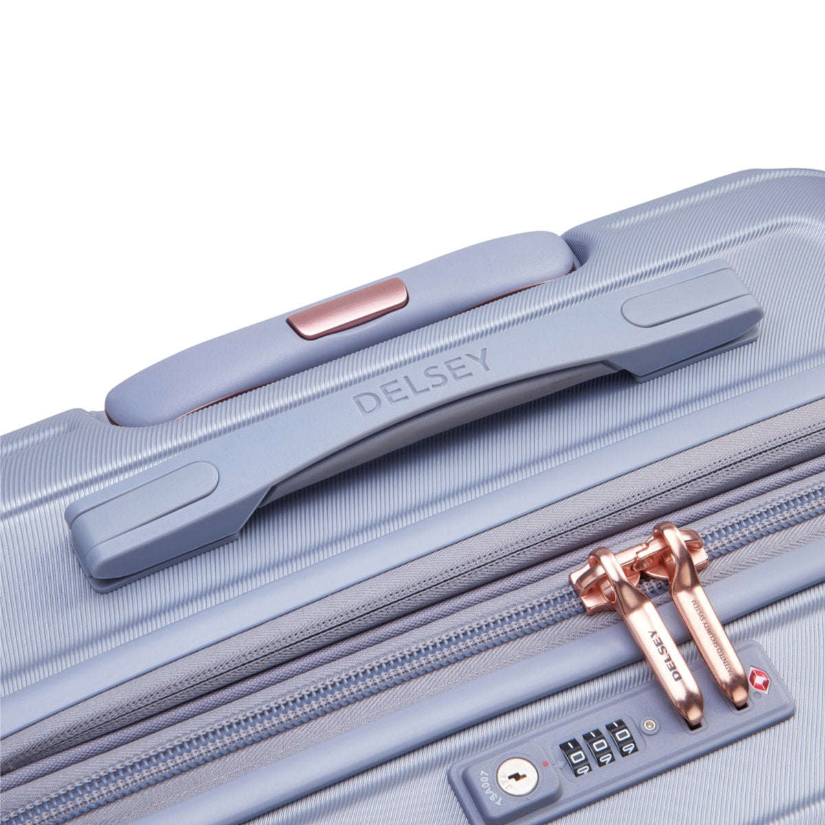 Delsey Shadow 5.0 70cm 4DW Trolley Case Silver