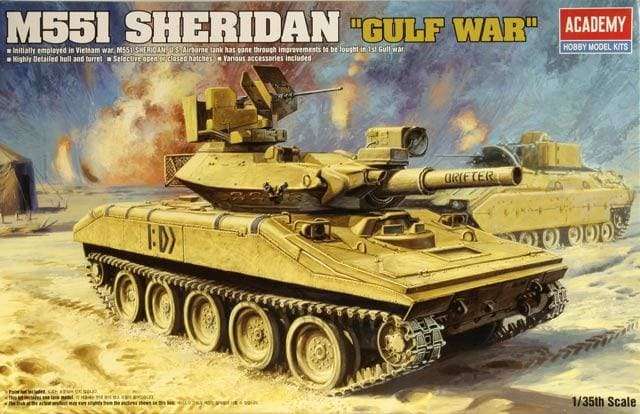 ACA13208 - Academy 1/35 Sheridan - Gulf War