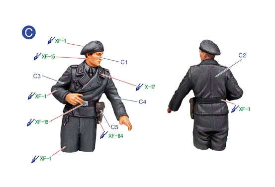 TS35016 - Tristar 1/35 German Infantry Set Vol. 1 Early (4 Figure)