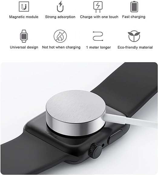 Apple Watch Magnetic USB-C Charger Cable 1M | Fast Wireless Charging | All Series | SWEG Gadgets