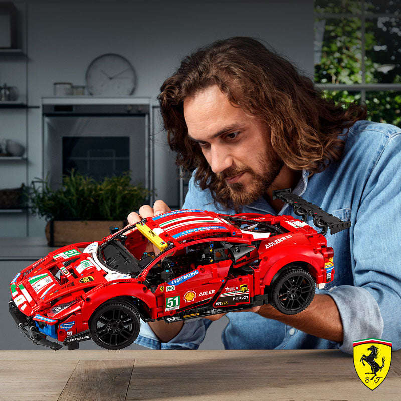 LEGO Technic Ferrari 488 GTE AF Corse #51 Building Kit 42125