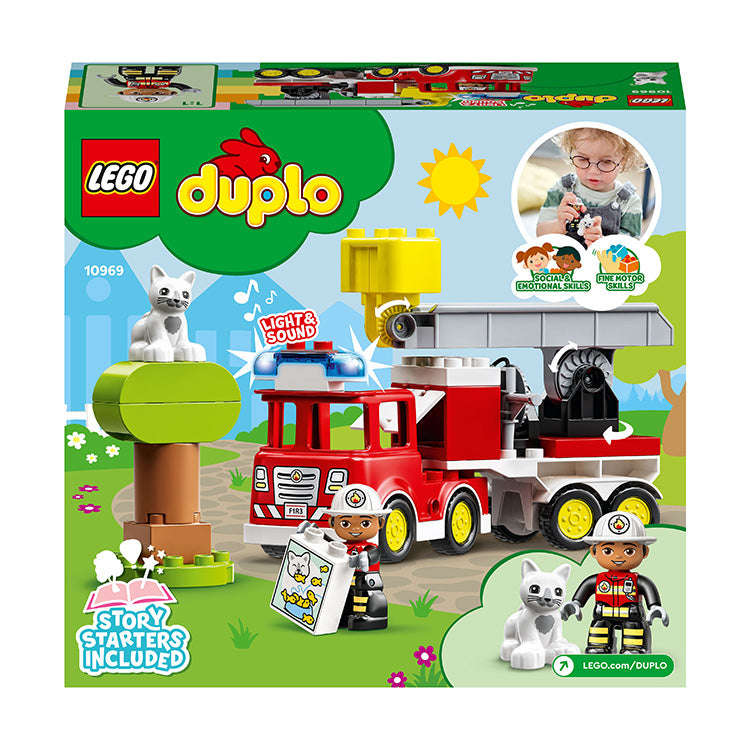 LEGO DUPLO Rescue Fire Engine Building Toy 10969