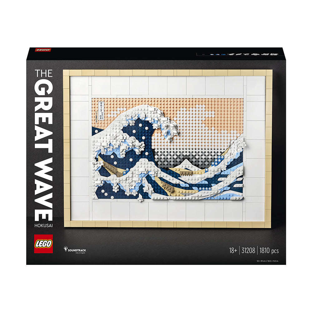 LEGO Art Hokusai  The Great Wave Building Kit 31208